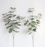 Kahaul Art Bouquet - Plantes D'eucalyptus En Soie Plante Bouquets De Luxe Décor Ornement Vert