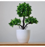Merylover Albero bonsai artificiale - Piante finte piante ornamentali in plastica