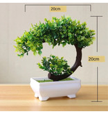 Merylover Albero bonsai artificiale - Piante finte piante ornamentali in plastica