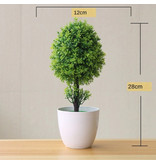 Merylover Albero bonsai artificiale - Piante finte piante ornamentali in plastica