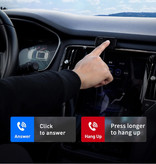 Baseus 2x USB Car Charger Bluetooth Transmitter Handsfree Charger FM Radio Kit Black