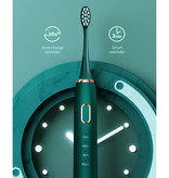 Lenovo Electric Toothbrush Set 2 - Waterproof Sonic USB Charging Station Black