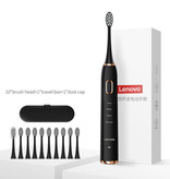 Lenovo Elektrische Tandenborstel Set 3 - Waterdicht Sonisch USB Oplaadstation Zwart