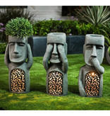 Stuff Certified® Easter Island Statue - Garden Decor Ornament Resin Sculpture