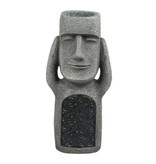 Stuff Certified® Estatua de la Isla de Pascua - Escultura de resina de adorno de decoración de jardín