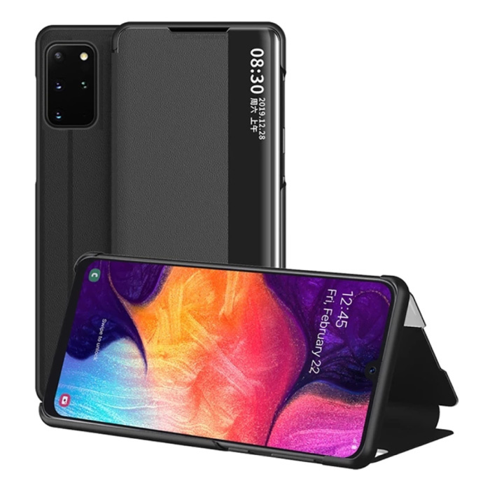 Funda para Huawei P20 Smart View Flip Cover negro