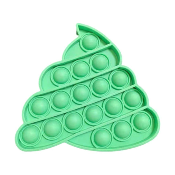 Pop It - Fidget Anti Stress Toy Bubble Toy in silicone verde