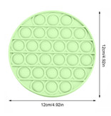 Stuff Certified® Luminous Pop It - Glow in the Dark Fidget Anti Stress Toy Bubble Toy Silicone Octagon Green