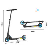 iScooter Patinete eléctrico inteligente E Step X5 Pro para niños todoterreno - 350 W - 25 km / h - Batería 5Ah - Ruedas de 5,5 pulgadas