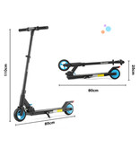 iScooter X5 Pro Elektro Smart E Step Roller für Kinder im Gelände - 350 W - 25 km / h - 5 Ah Batterie - 5,5 Zoll Räder