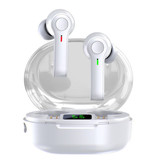 CUagain R22 Wireless-Kopfhörer - Touch Control-Kopfhörer TWS Bluetooth 5.1-Ohrhörer Ohrhörer Ohrhörer Weiß
