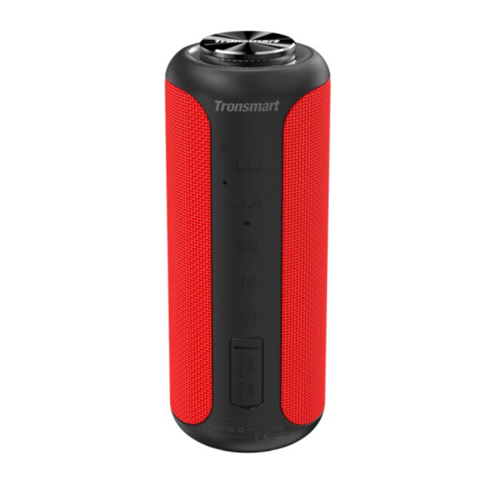 Głośnik bezprzewodowy T6 Plus Bluetooth 5.0 Soundbox Zewnętrzny głośnik bezprzewodowy Czerwony