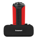 Tronsmart Caja de sonido T6 Plus Bluetooth 5.0 con bolsa de almacenamiento - Altavoz inalámbrico Altavoz inalámbrico externo Rojo