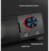 Redragon Zestaw głośników stereo Orpheus GS550 - 2 w 1 Głośniki Stereo Głośniki Soundbar Box Czarny