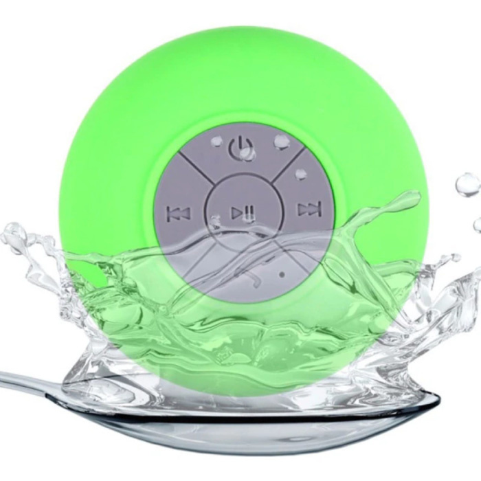 Altavoz Bluetooth resistente al agua - Caja de sonido inalámbrica Altavoz inalámbrico externo Verde