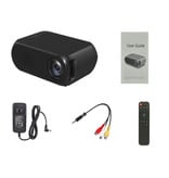 Veidadz YG320 Mini LED Projector - Screen Beamer Home Media Player Black - Copy