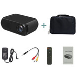 Veidadz Mini proyector LED YG320 - Screen Beamer Home Media Player Negro - Copy