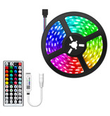 RGBYW Bluetooth LED Strips 5 Meter - RGB-Beleuchtung mit Fernbedienung SMD 5050 Farbanpassung Wasserdicht