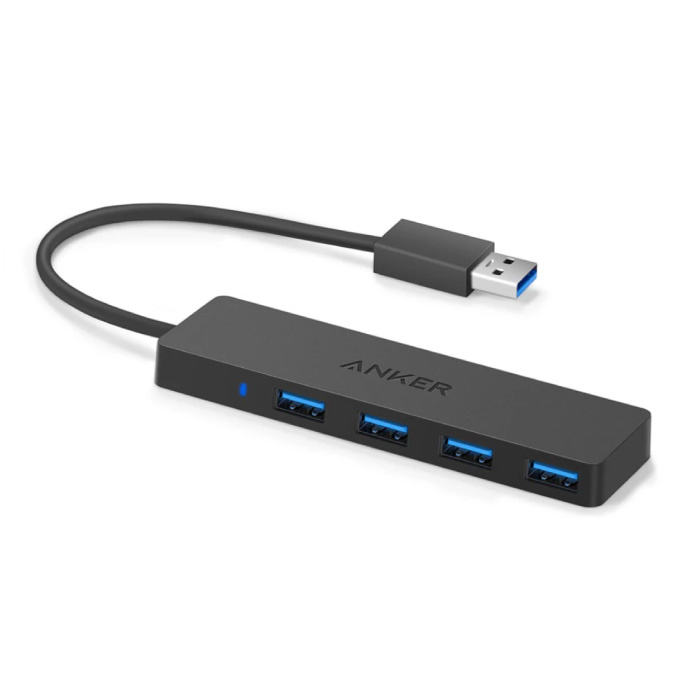 Hub USB 3.0 avec 4 ports - Répartiteur de transfert de données 5 Gbps