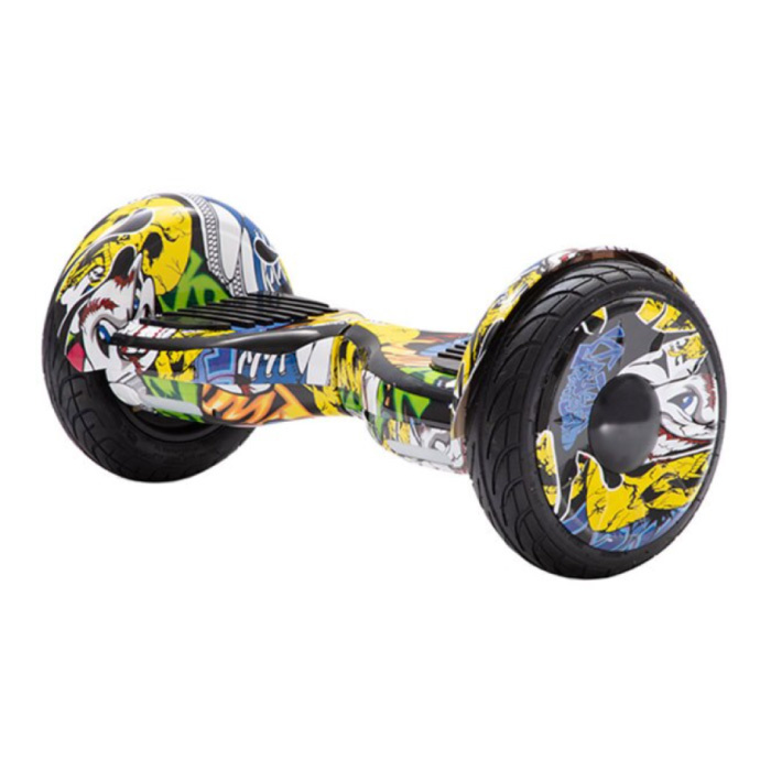 Hoverboard elettrico E-Scooter - 10" - 350W - Batteria 2000mAh - Balance Hover Board Graffitti