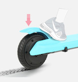 iScooter Elektrischer Smart E Step Roller für Kinder im Gelände - 100 W - 8 km / h - 2 Ah Batterie - 5,5 Zoll Räder Blau