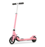 iScooter Scooter eléctrico Smart E Step para niños todoterreno - 100W - 8 km / h - Batería 2Ah - Ruedas 5.5 pulgadas Rosa