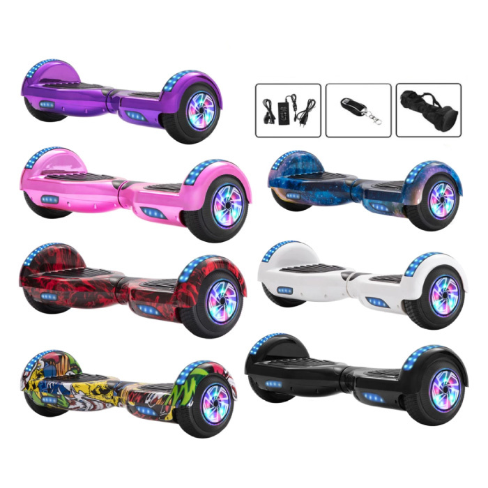 Electric E-Scooter Hoverboard with Speaker - 6.5 "- 500W | Stuff Enough