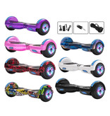 Stuff Certified® Electric E-Scooter Hoverboard with Bluetooth Speaker - 6.5" - 500W - 2000mAh Battery - Balance Hover Board Blue Camo