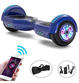 Stuff Certified® Electric E-Scooter Hoverboard with Bluetooth Speaker - 6.5" - 500W - 2000mAh Battery - Balance Hover Board Blue