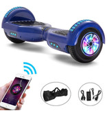 Stuff Certified® Elektryczna hulajnoga elektryczna z głośnikiem Bluetooth - 6.5" - 500W - 2000mAh Bateria - Balance Hover Board Blue