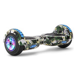 Stuff Certified® Electric E-Scooter Hoverboard with Bluetooth Speaker - 6.5" - 500W - 2000mAh Battery - Balance Hover Board Camo