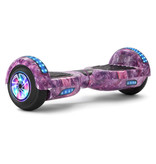 Stuff Certified® E-Scooter Hoverboard électrique avec haut-parleur Bluetooth - 6,5" - 500W - 2000mAh Batterie - Balance Hover Board Space