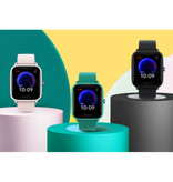 Amazfit Bip U Smartwatch - Fitness Sport Activity Tracker Zegarek z żelem krzemionkowym iOS Android Czarny