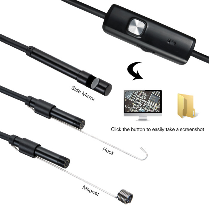 Caméra d'inspection USB sans fil, caméra d'inspection endoscope