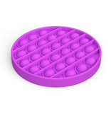 Stuff Certified® Pop It - Fidget Anti Stress Toy Bubble Toy Silicone Round Purple