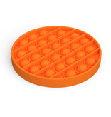 Stuff Certified® Pop It - Fidget Anti Stress Toy Bubble Toy Silicone Rond Orange