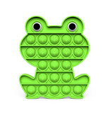 Stuff Certified® Pop It - Fidget Anti Stress Toy Bubble Toy Rana in silicone verde