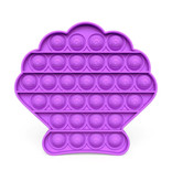 Stuff Certified® Pop It - Fidget Anti Stress Toy Bubble Toy Silicona Shell Violeta