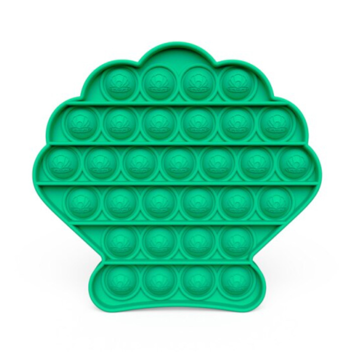 Pop It - Fidget Anti Stress Toy Bubble Toy Silicone Shell Green