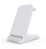 ZUIDID Estación de carga 3 en 1 - Compatible con Apple iPhone / iWatch / AirPods - Base de carga 15W Wireless Pad Blanco
