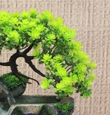 HoDe Dekorativer Wasserfall Zen Garten - Pflanzenvase Feng Shui Brunnen Dekor Ornament Decor - Copy