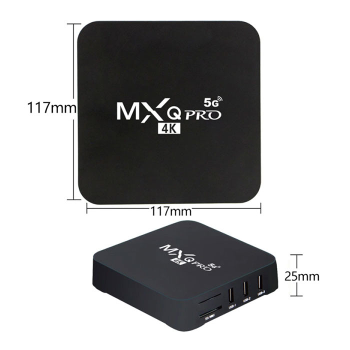 Q-BOX 4K KODI TV Box, Android 5.1, 2G Ram, 16G Memory, Dual Band WIFI,  1000M LAN, Bluetooth 4.0: Buy Online at Best Price in UAE 
