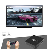 Stuff Certified® MXQ Pro TV Box 4K con tastiera wireless RGB - Lettore multimediale 5G Android Kodi - 2 GB di RAM - 16 GB di spazio di archiviazione