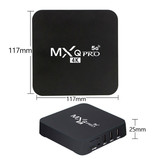 Stuff Certified® MXQ Pro 4K TV Box met RGB Draadloos Toetsenbord - 5G Mediaspeler Android Kodi - 2GB RAM - 16GB Opslagruimte