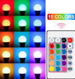 CanLing LED Bulb 5W - RGB Lighting with IR Remote Control E27 220V Color Adjustment