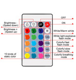 CanLing LED Lamp 5W (Warm) - RGB Verlichting met IR Afstandsbediening E27 220V Kleuraanpassing