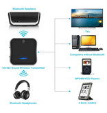 VIKEFON Bluetooth 5.0 Sender/Empfänger - AUX/SPDIF Wireless Adapter Audiostreaming
