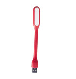 OuuZuu USB LED-Licht - Tragbare Leselampe Flexible Nachttischlampe Beleuchtung Rot