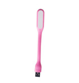 OuuZuu USB LED Lampje - Draagbare Leeslamp Flexibel Nachtlamp Verlichting Roze