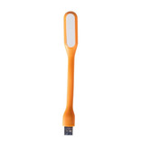 OuuZuu Lampe LED USB - Lampe de lecture portable Lampe de chevet flexible Eclairage Orange